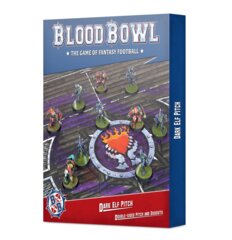 200-50 Blood Bowl Dark Elf Pitch & Dugouts